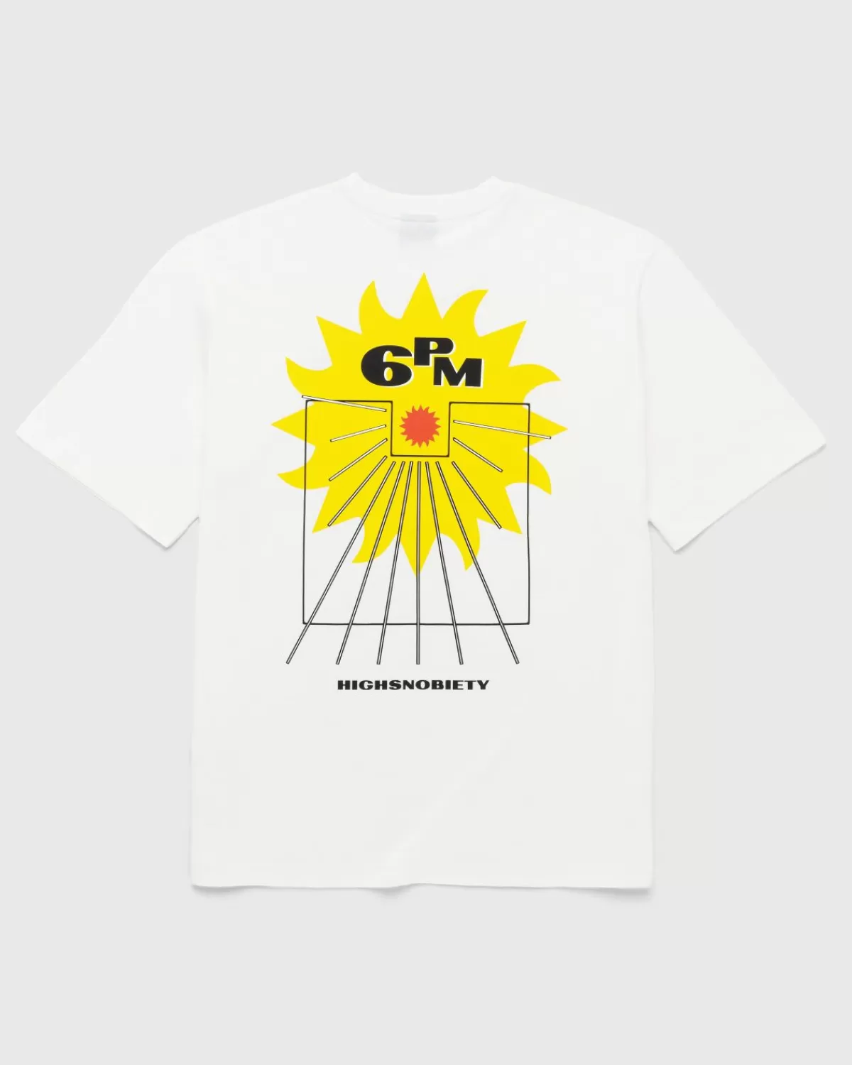 Männer 6PM X Highsnobiety Berlin, Berlin 3 Logo T-Shirt Weis