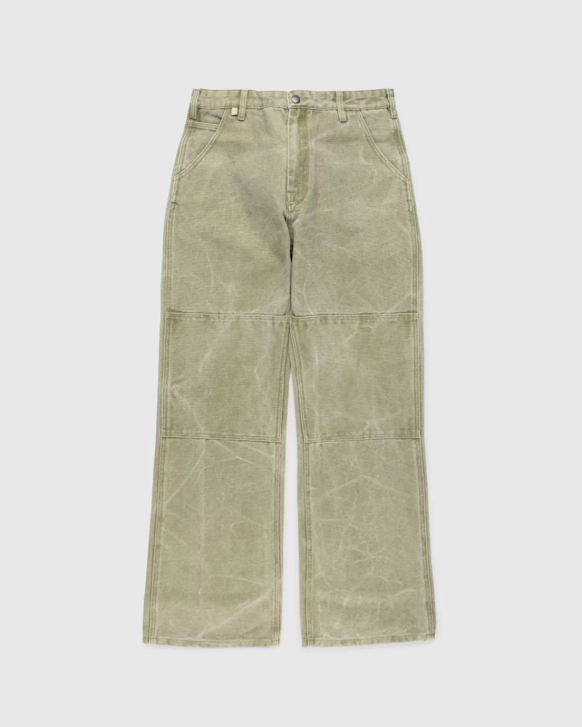 Baumwoll-Canvas-Hose Khaki Beige>Acne Studios Clearance