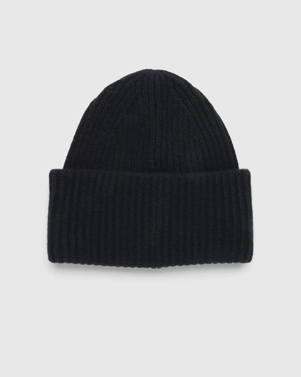 Männer Acne Studios Beanie Mit Grosem Gesicht Und Logo, Schwarz