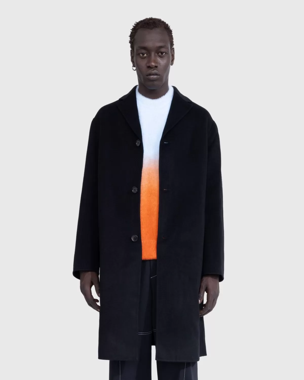 Einreihiger Mantel Schwarz>Acne Studios Best