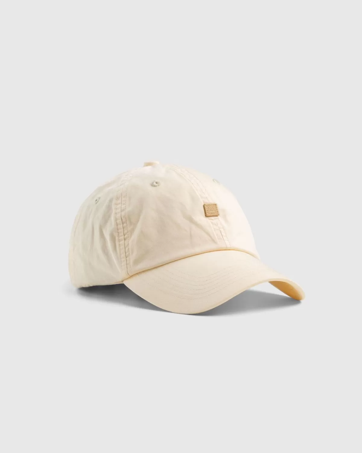 Männer Acne Studios Face Patch Baseball Cap Beige