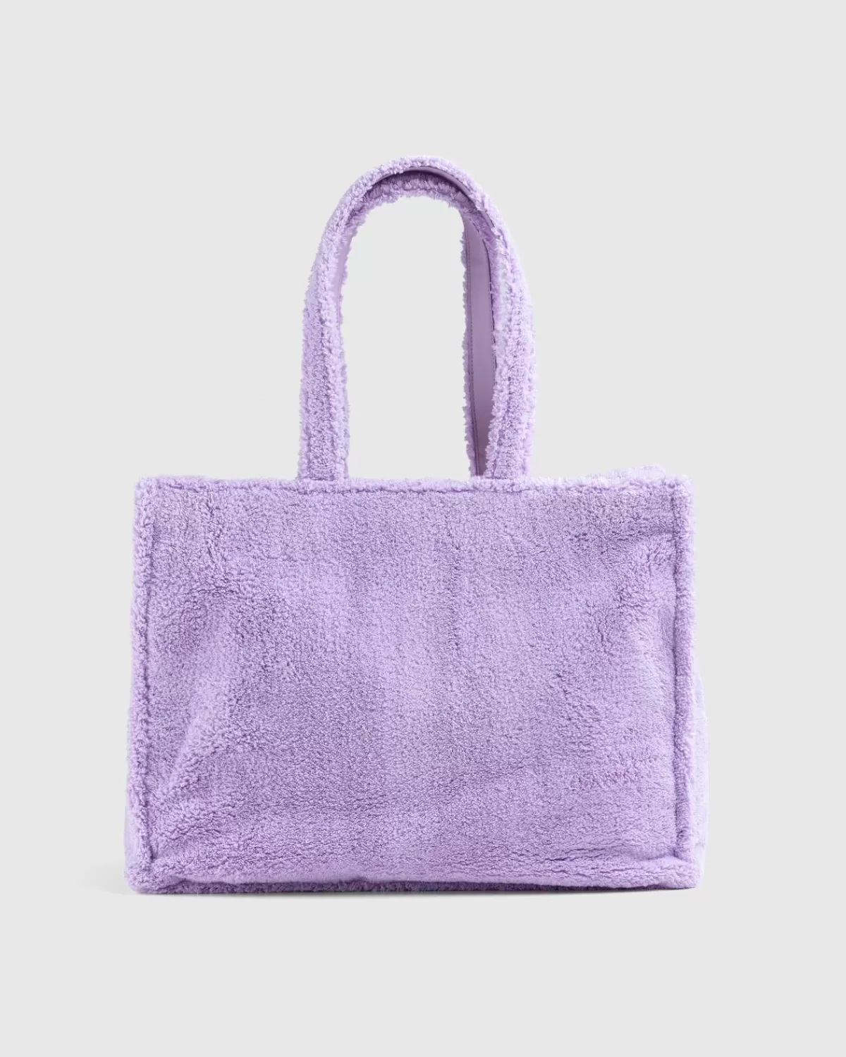 Männer Acne Studios Furry Logo Schultertasche Lila Lila