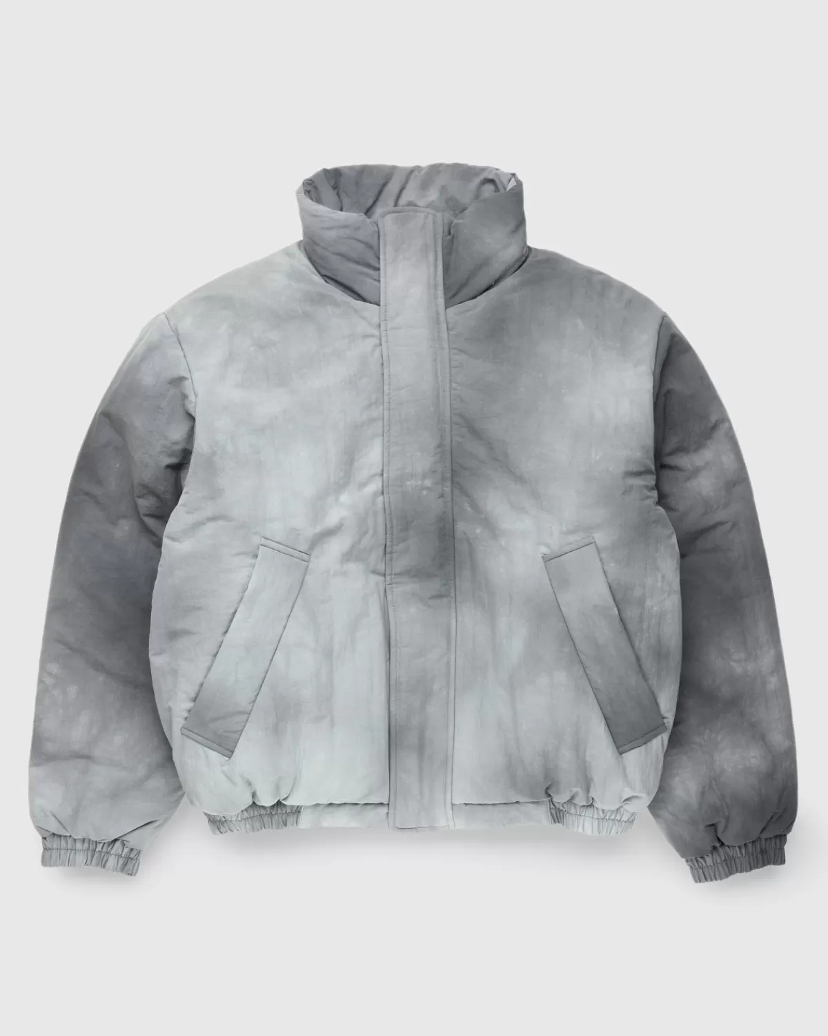 Gepolsterte Nylonjacke Grau>Acne Studios Fashion