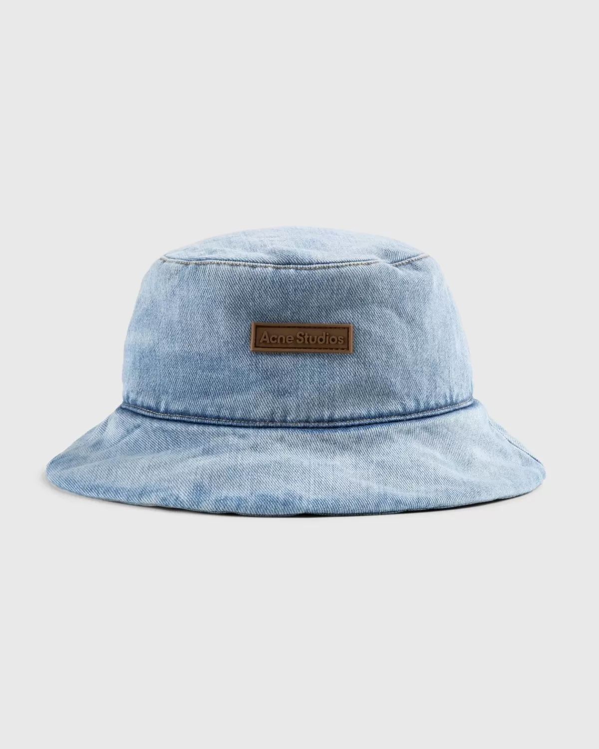 Männer Acne Studios Gepolsterter Denim-Eimerhut Blau