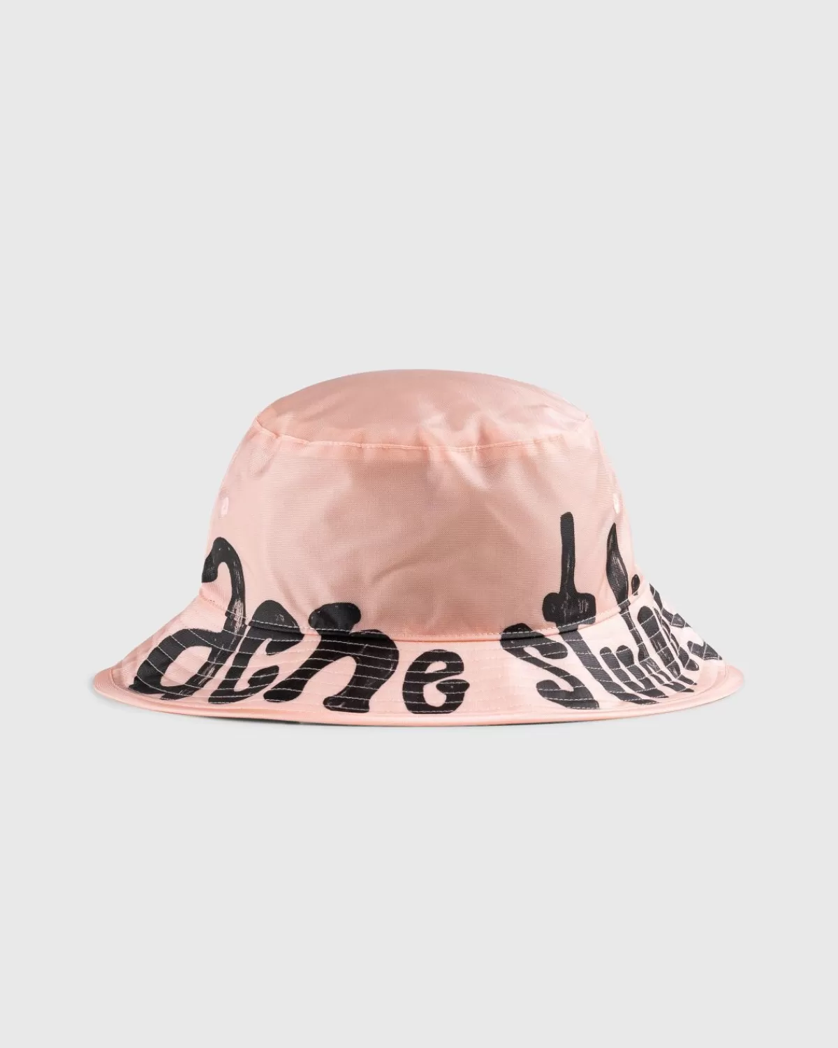 Männer Acne Studios Logo Bucket Hat Pfirsichrosa