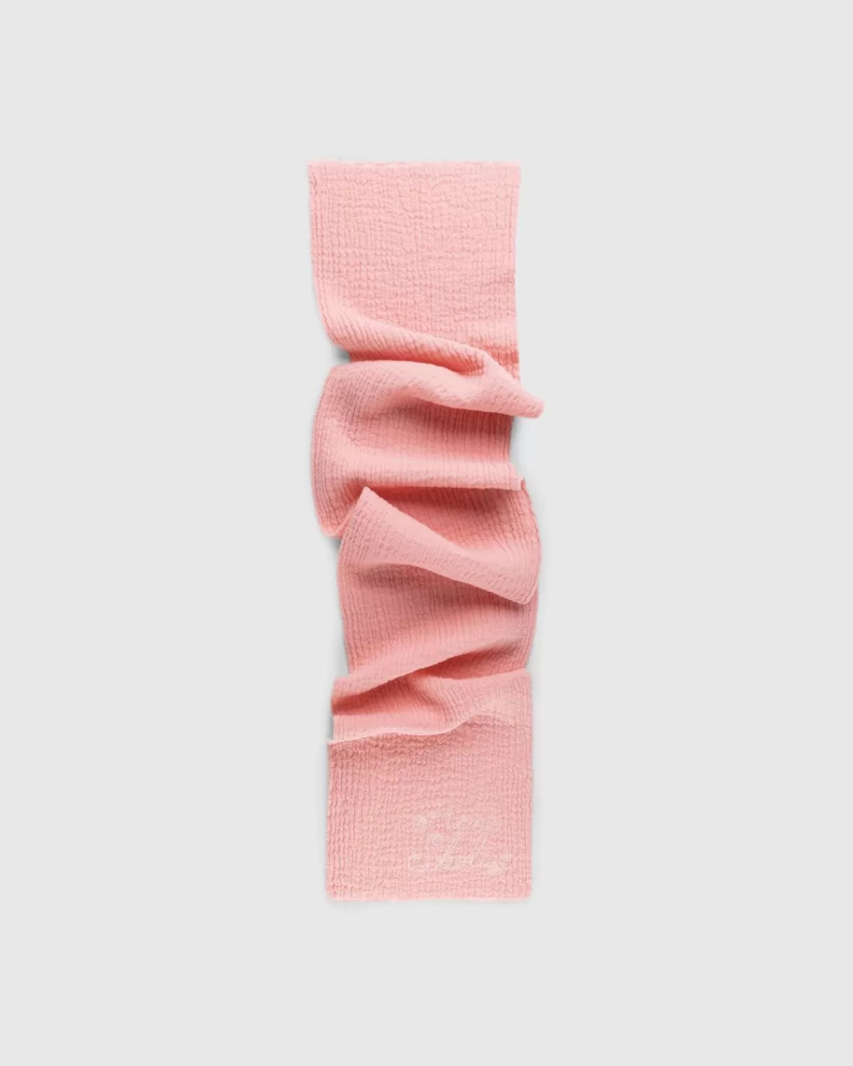 Männer Acne Studios Logo-Schal Pink