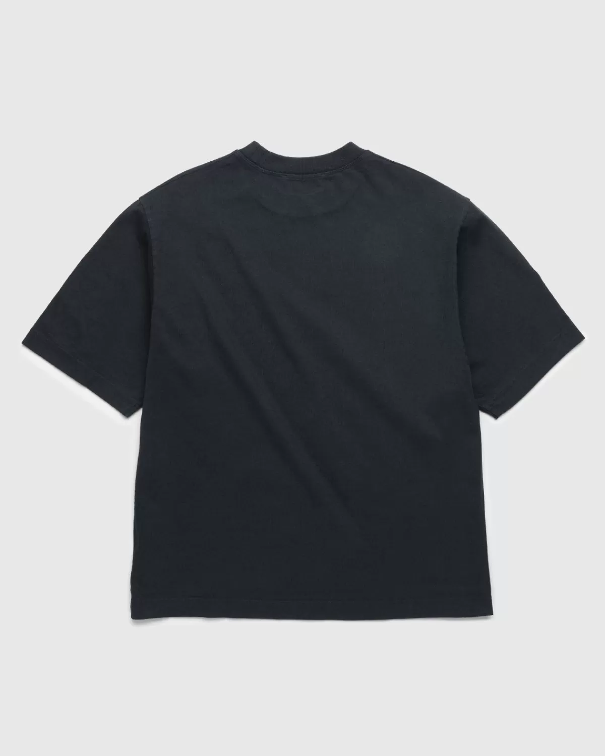 Männer Acne Studios Logo-T-Shirt Aus Bio-Baumwolle Schwarz