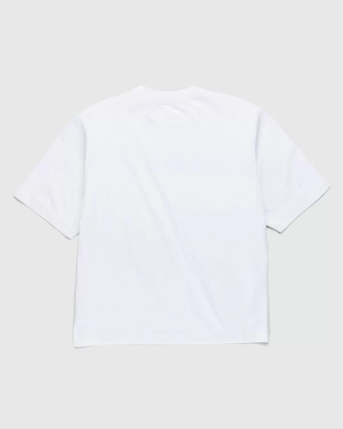 Männer Acne Studios Logo-T-Shirt Optic White