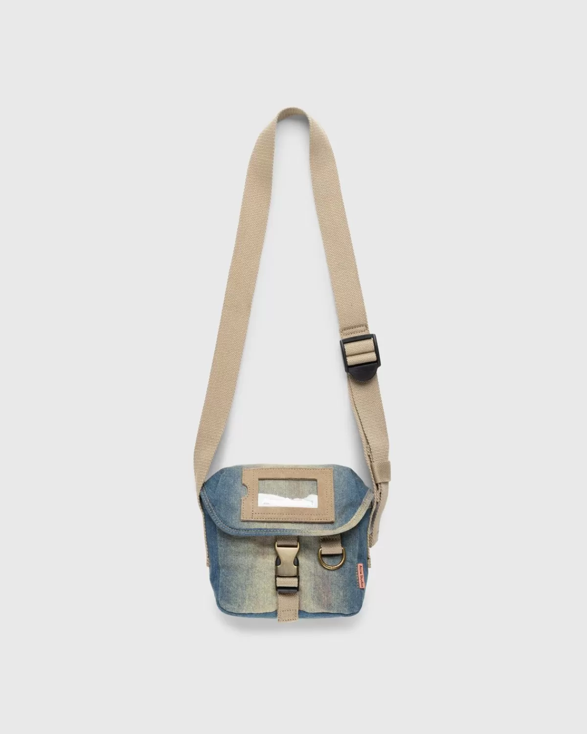 Männer Acne Studios Mini Messenger Bag Hellblau/Beige