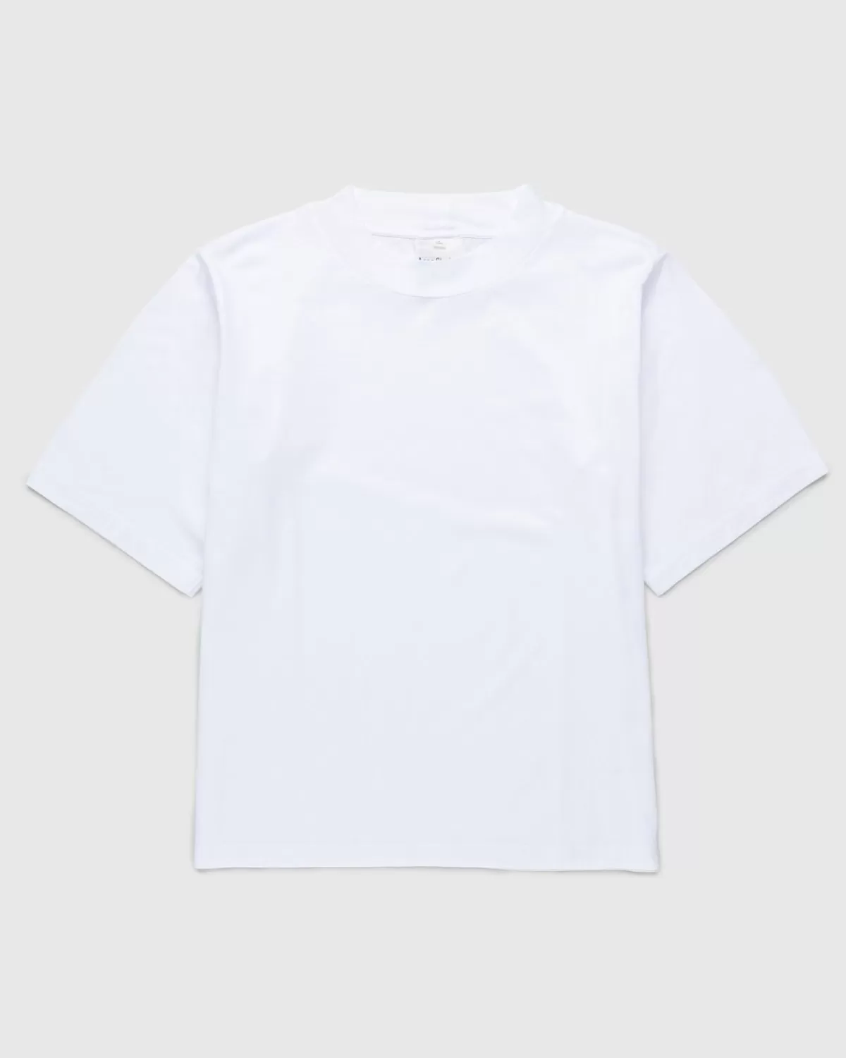 Männer Acne Studios Rundhals-T-Shirt Optic White