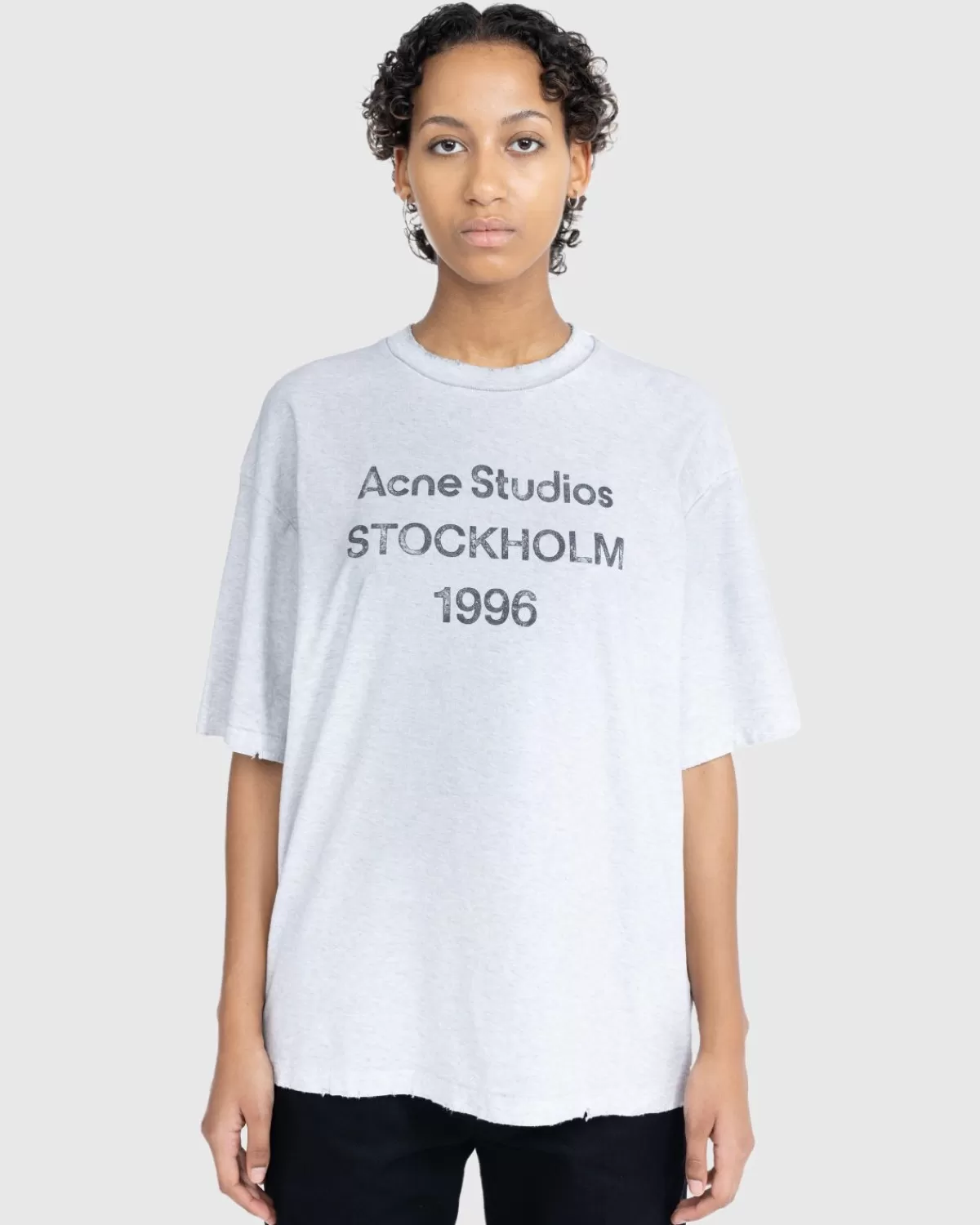 Männer Acne Studios Stockholm 1996 T-Shirt Grau