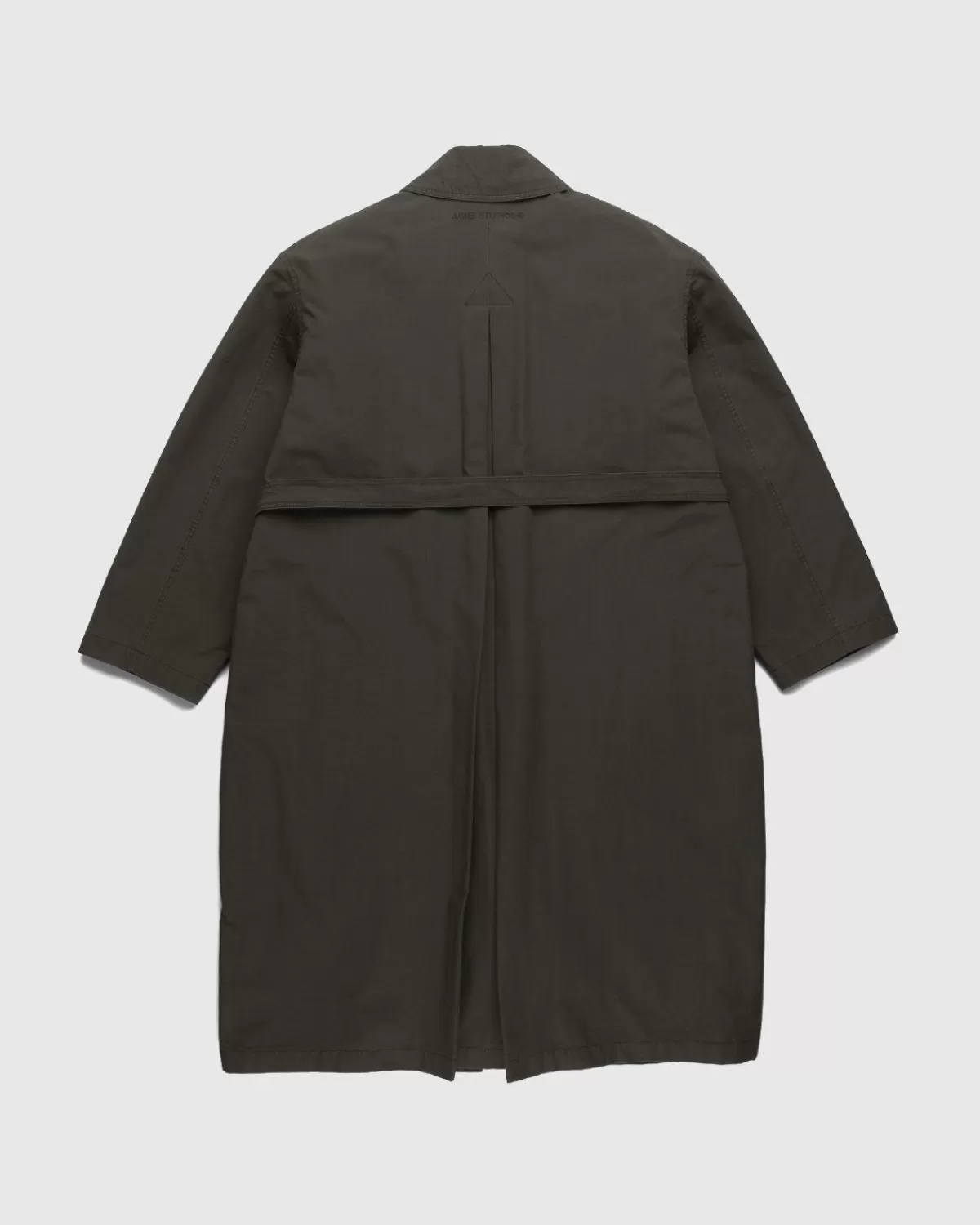 Trenchcoat Dunkeloliv>Acne Studios Best Sale