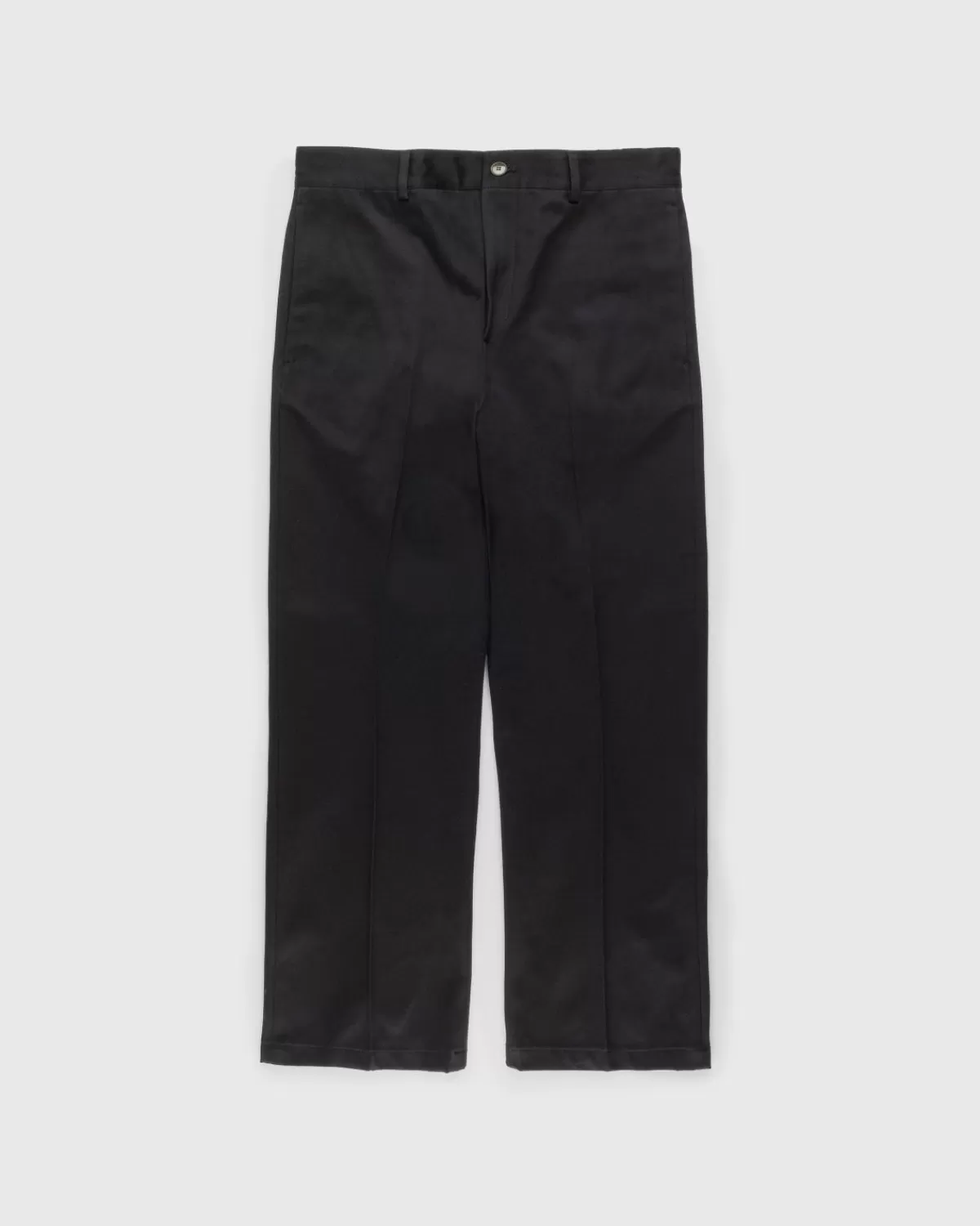 Twill-Hose Schwarz 1>Acne Studios Cheap