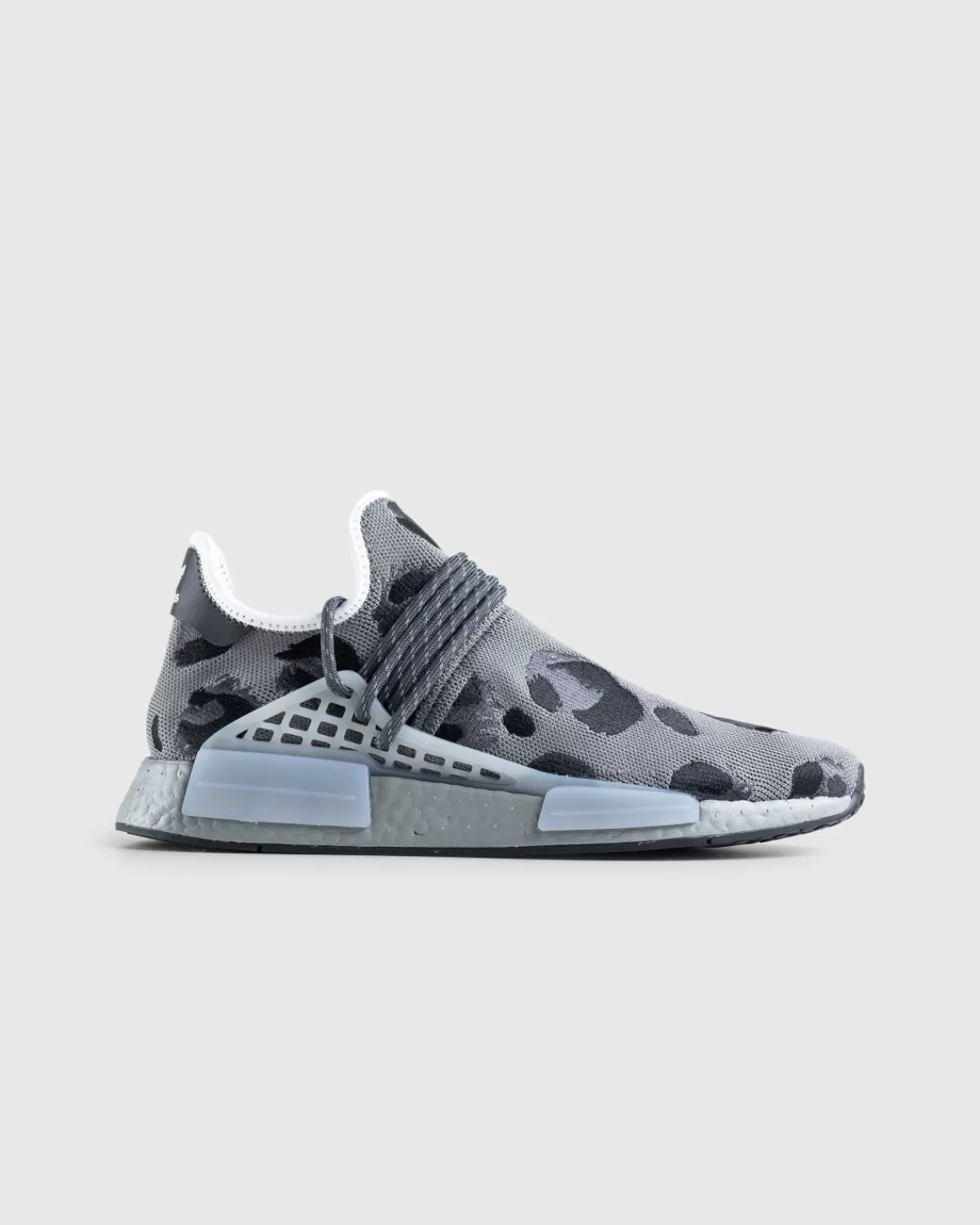 Männer Adidas Pharrell Nmd Hu Animal Print Aschgrau