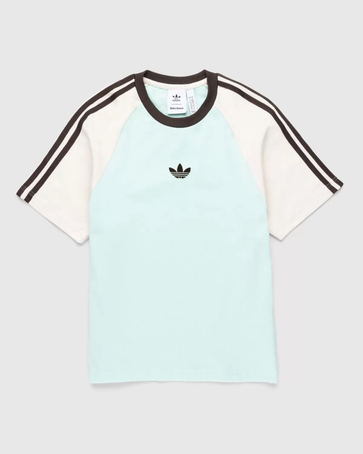 Männer Adidas X Wales Bonner Bio-Baumwoll-T-Shirt Clear Mint