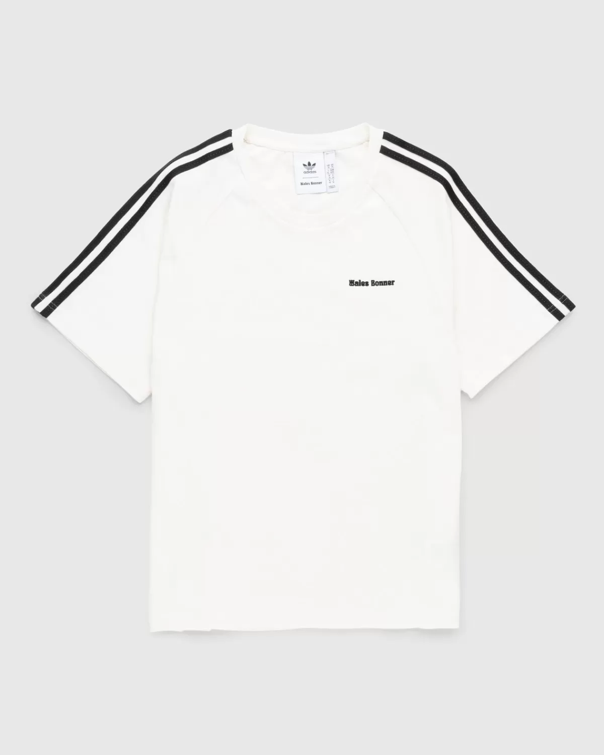 Männer Adidas X Wales Bonner Bio-Baumwoll-T-Shirt Kreideweis