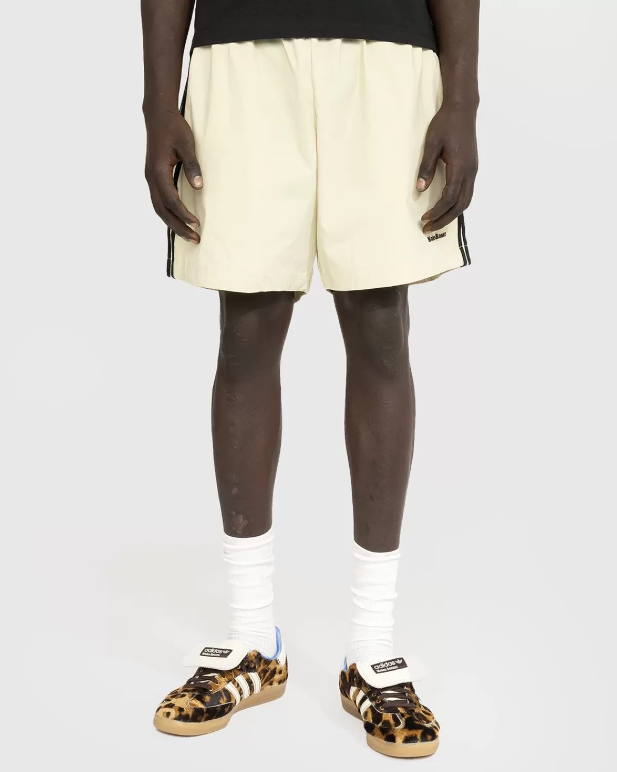 X Wales Bonner Fusballshorts Sandy Beige>Adidas Best Sale