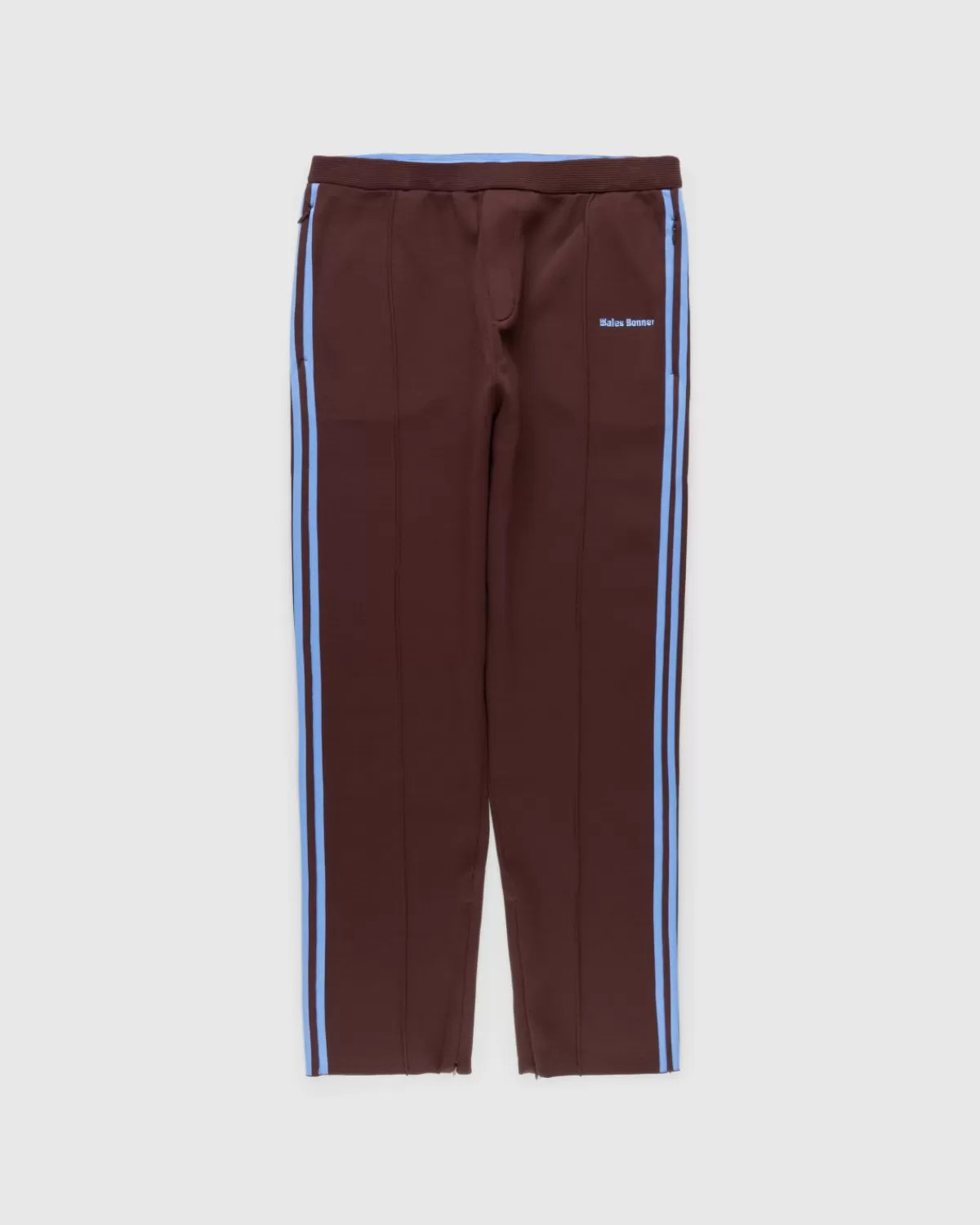 X Wales Bonner Strick-Trainingshose, Mystery Brown>Adidas Hot