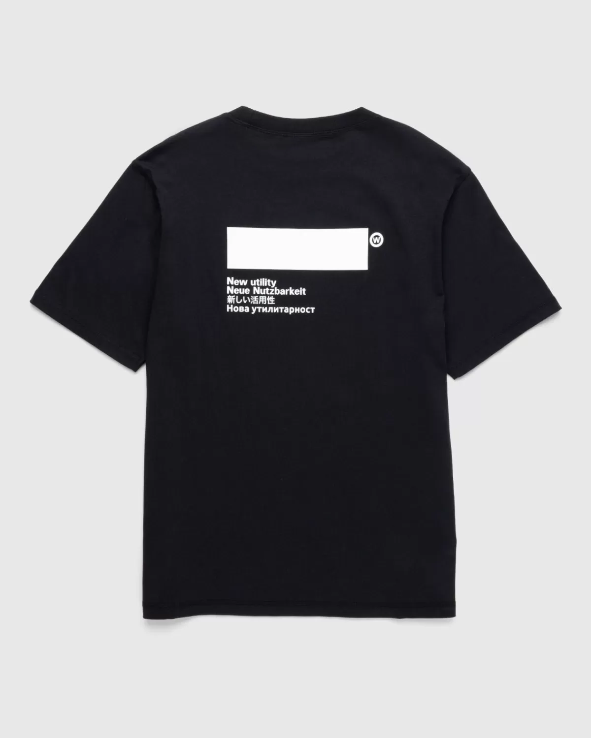 Männer AFFXWRKS Standardisiertes T-Shirt Tiefschwarz