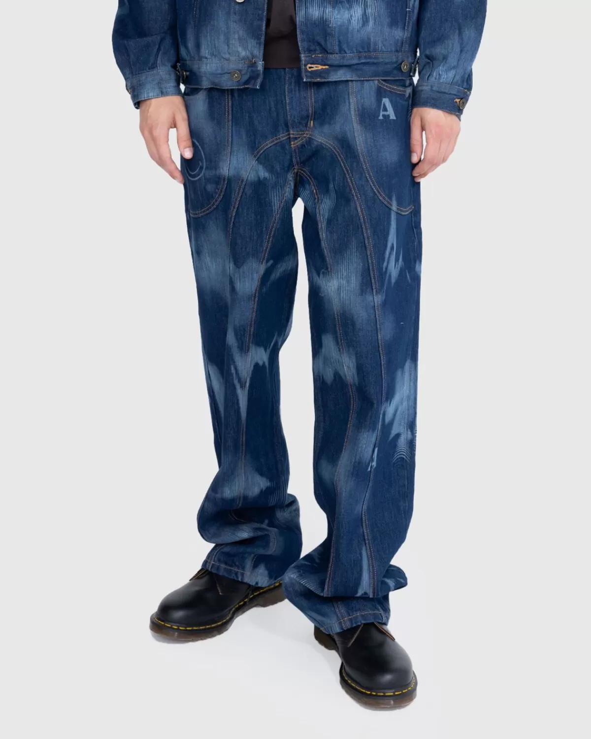 Signature Low Rise Jeans Indigo>Ahluwalia New