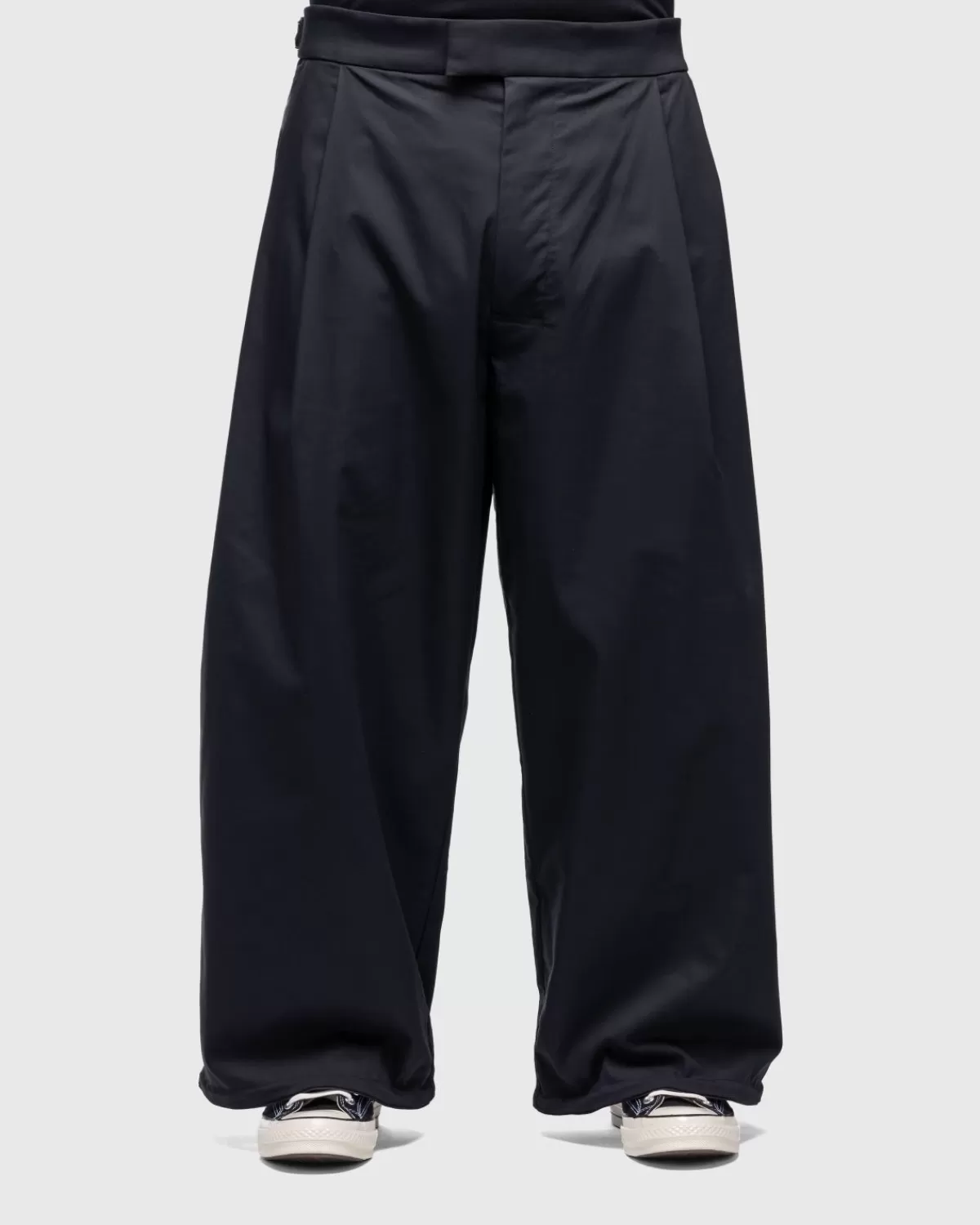 Akronym P48-Ch Micro Twill-Faltenhose Schwarz>ACRONYM Fashion