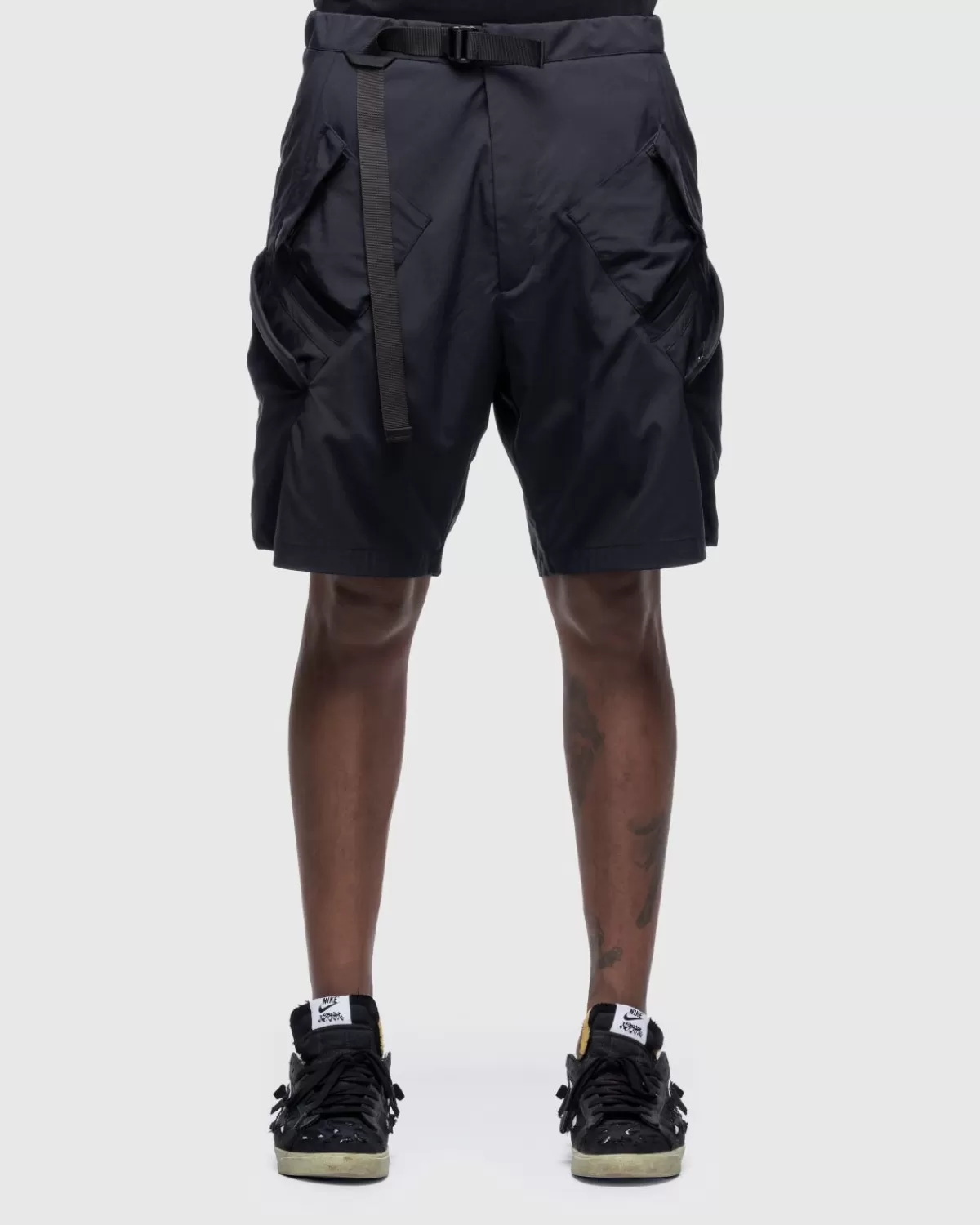 Akronym Sp29-M Nylon Stretch Bdu Shorts Schwarz>ACRONYM Best