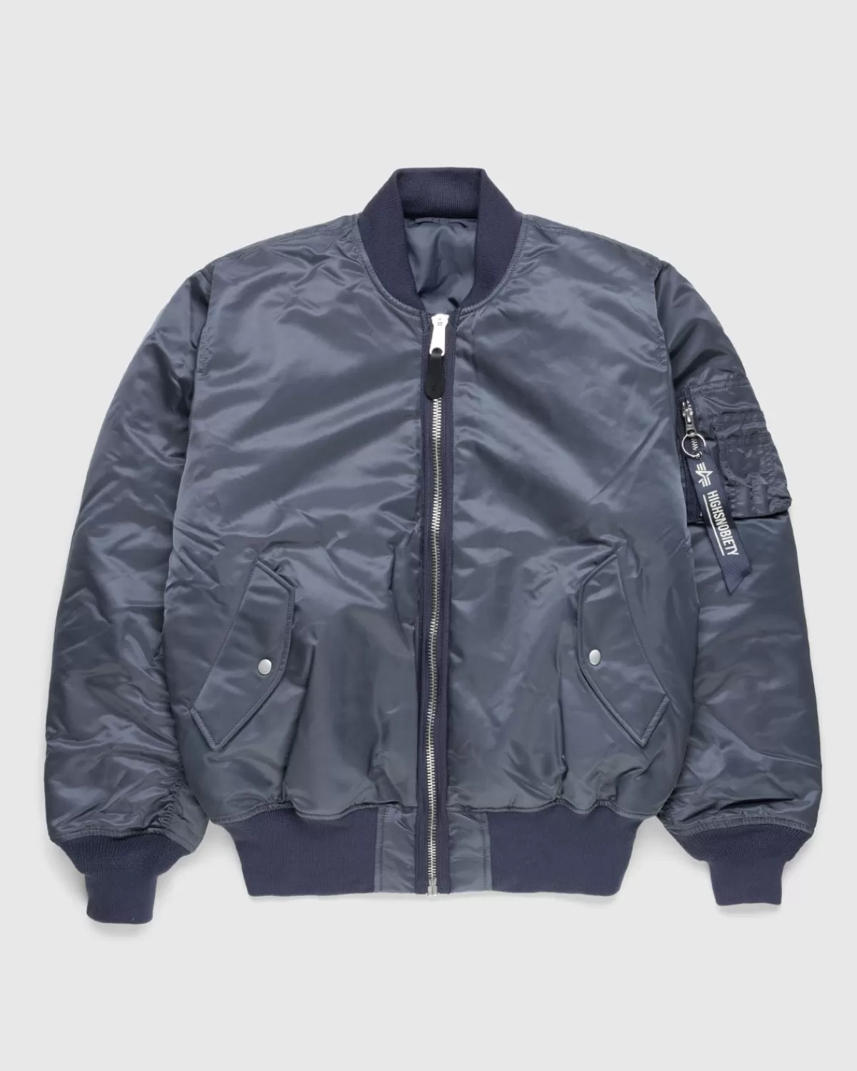 X Highsnobiety Ma-1 Bomber Steel Navy>Alpha Industries Discount