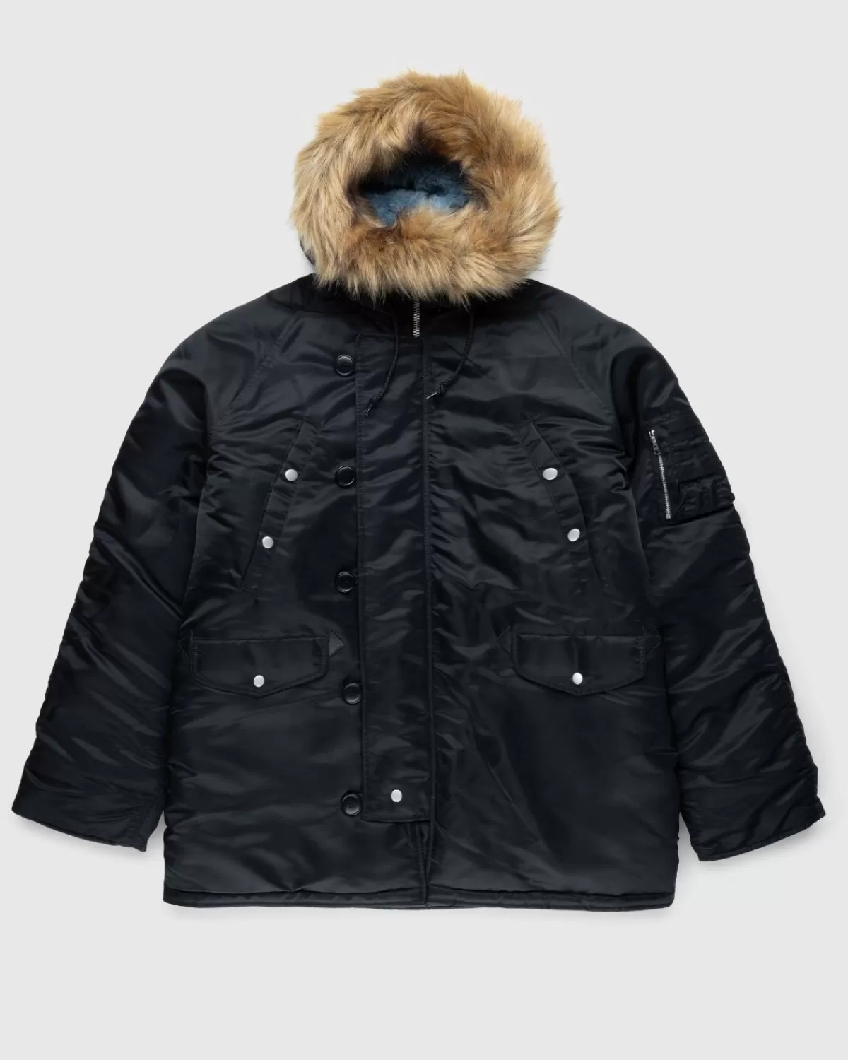 X Highsnobiety N3B Parka Midnight Black>Alpha Industries Flash Sale