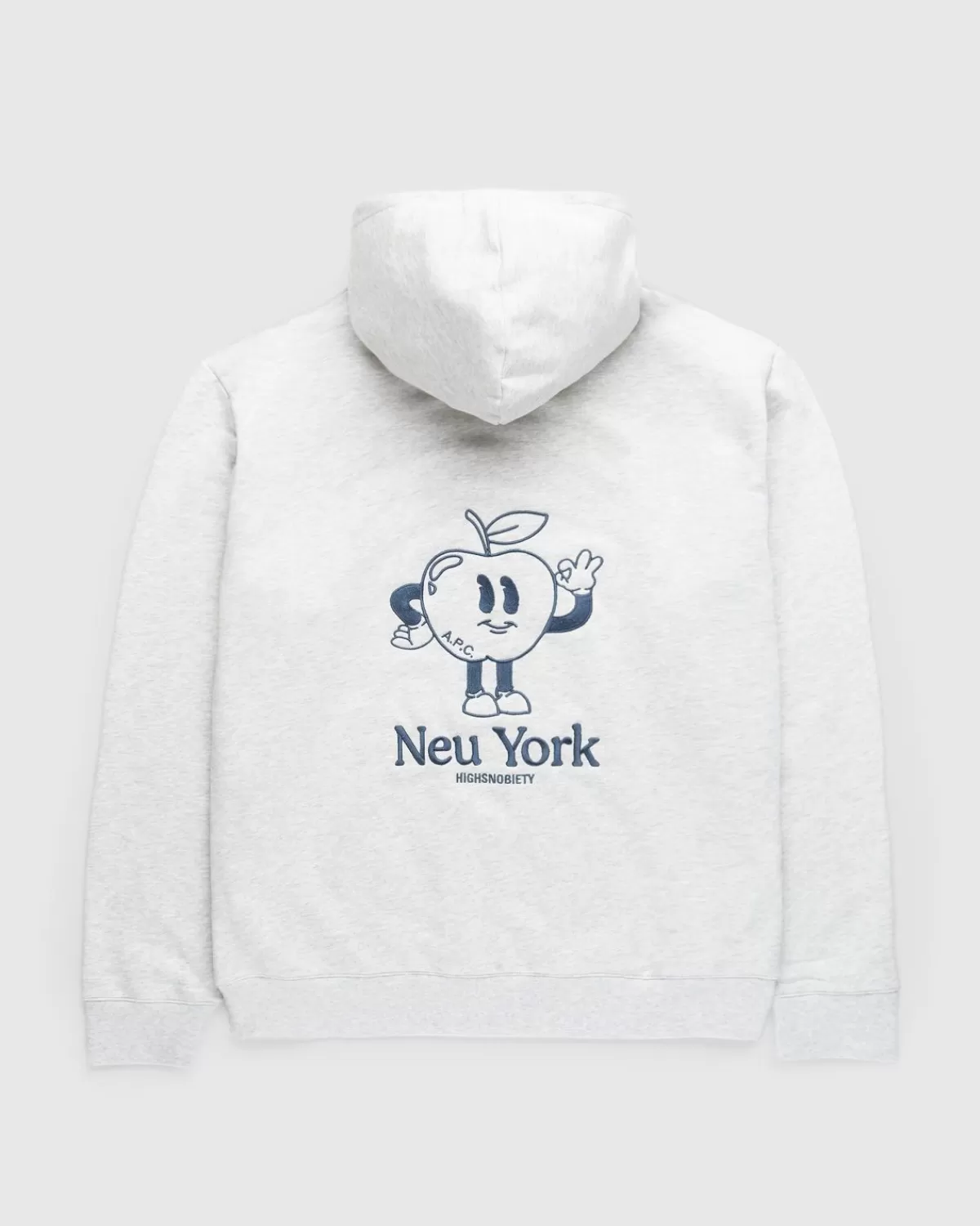 Apc X Highsnobiety Neu York Hoodie Eggshell>A.P.C. Cheap