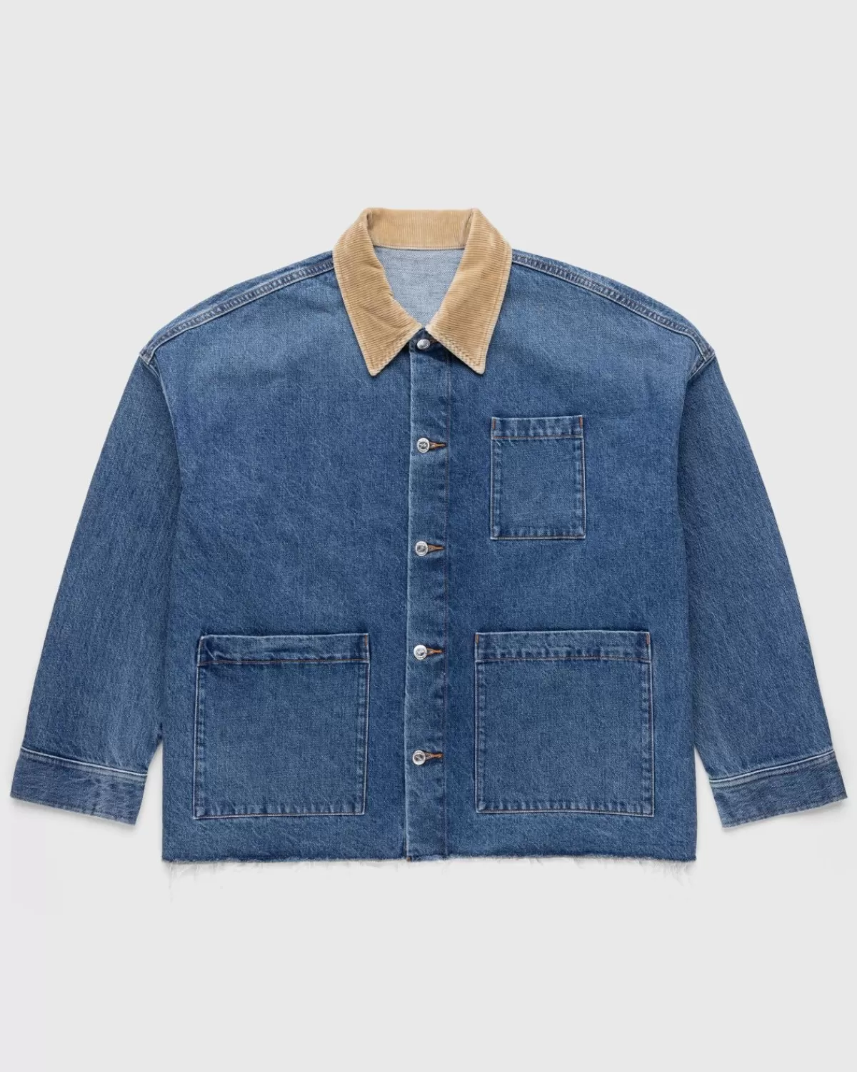 Apc X Jw Anderson Veste Marin Stonewashed Indigo>A.P.C. Fashion