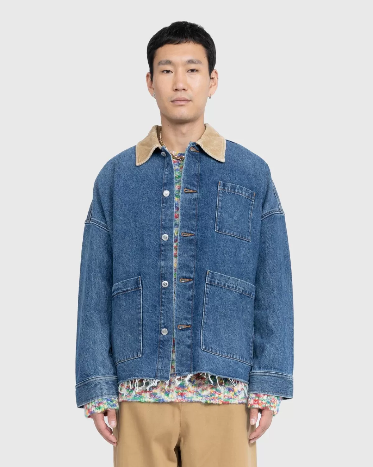 Apc X Jw Anderson Veste Marin Stonewashed Indigo>A.P.C. Fashion