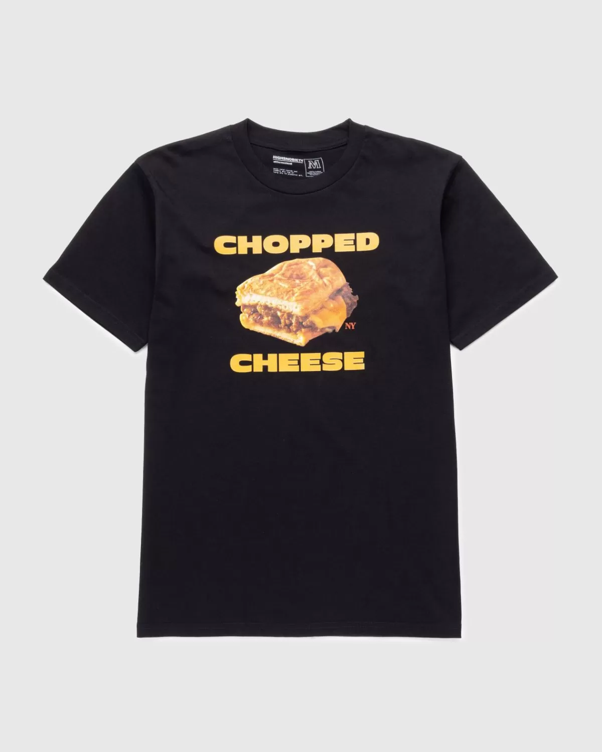 Männer At The Moment X Highsnobiety Chopped Cheese T-Shirt Schwarz