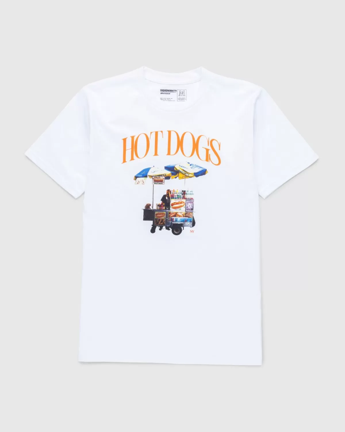 Männer At The Moment X Highsnobiety Hot Dog T-Shirt Weis