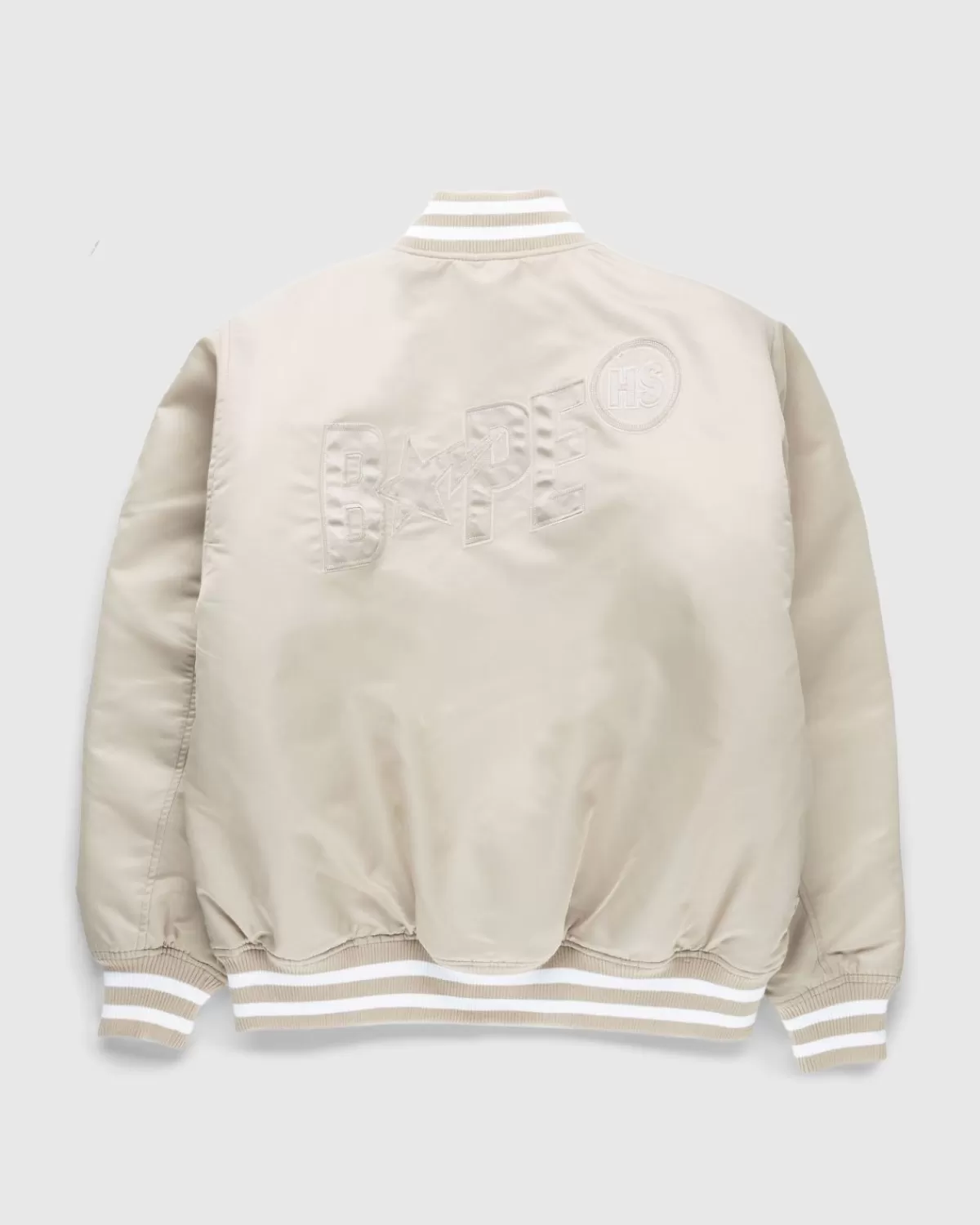 X Highsnobiety College-Jacke Beige>BAPE Hot