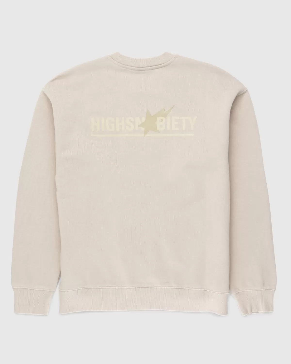 X Highsnobiety Heavy Washed Crewneck Beige>BAPE Cheap