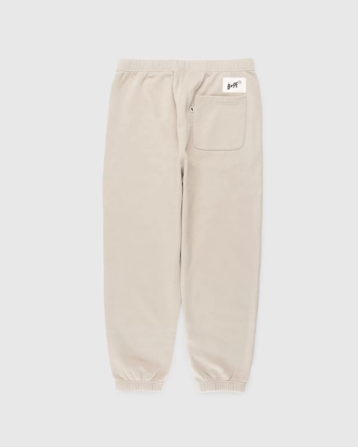 X Highsnobiety Heavy Washed Sweat Pants Beige>BAPE Store