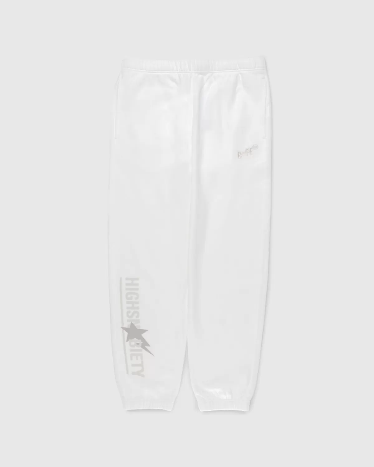 X Highsnobiety Heavy Washed Sweat Pants Elfenbein>BAPE Shop