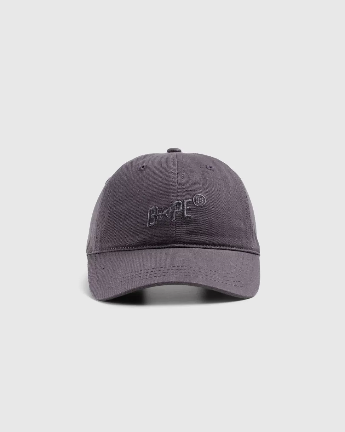 Männer BAPE X Highsnobiety Logo Cap Anthrazit