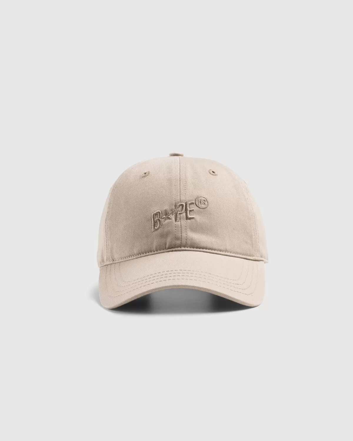 Männer BAPE X Highsnobiety Logo-Cap Beige