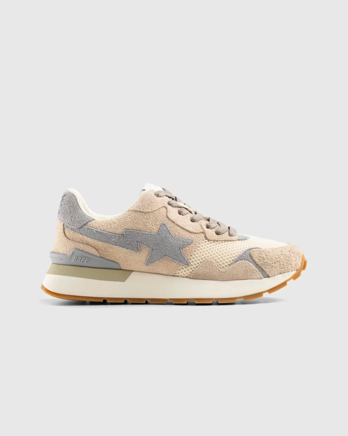 Männer BAPE X Highsnobiety Road Sta Express Beige/Anthrazit