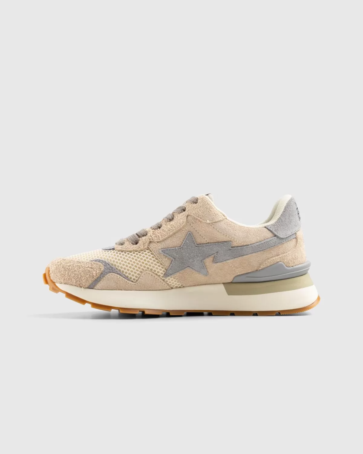 Männer BAPE X Highsnobiety Road Sta Express Beige/Anthrazit