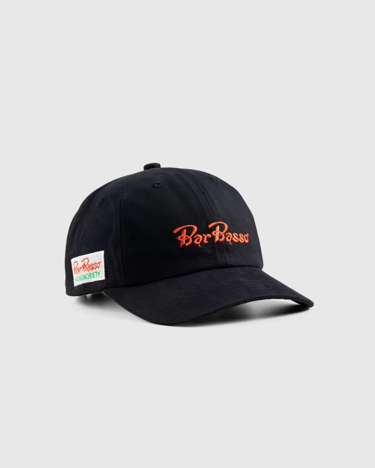 Männer Bar Basso X Highsnobiety Logo Cap Schwarz