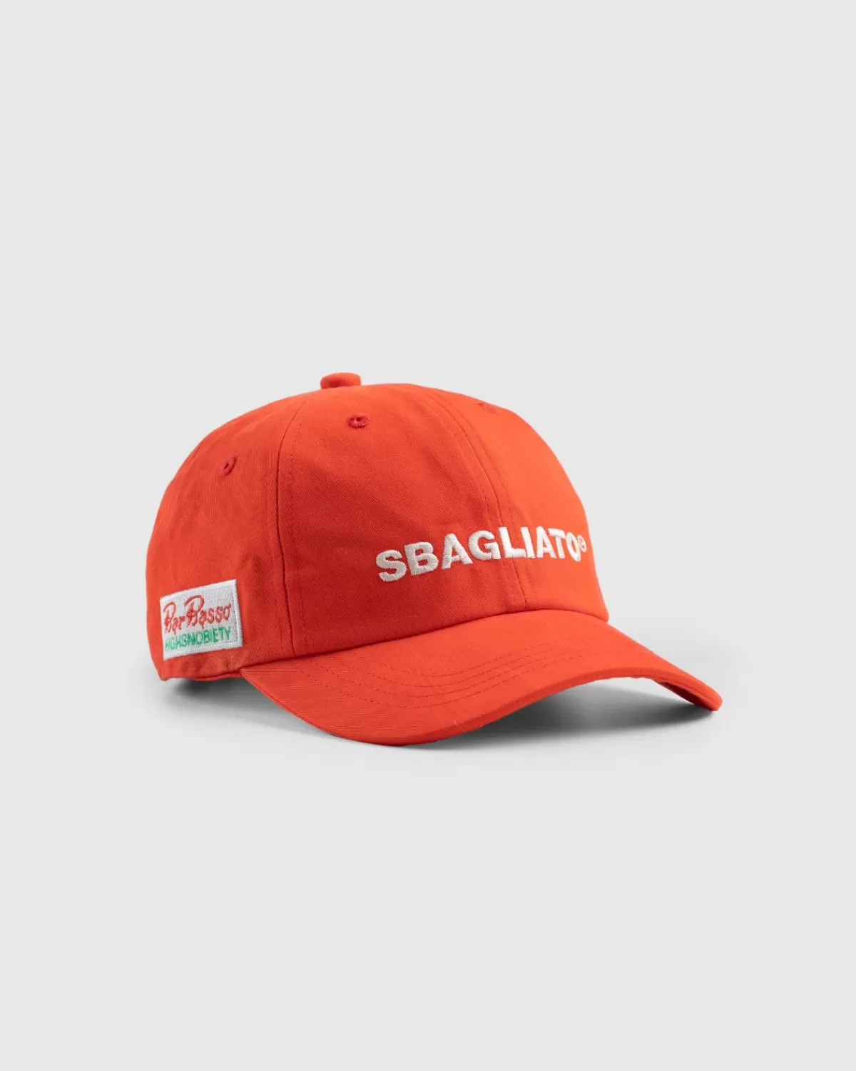 Männer Bar Basso X Highsnobiety Sbagliato Cap Rot