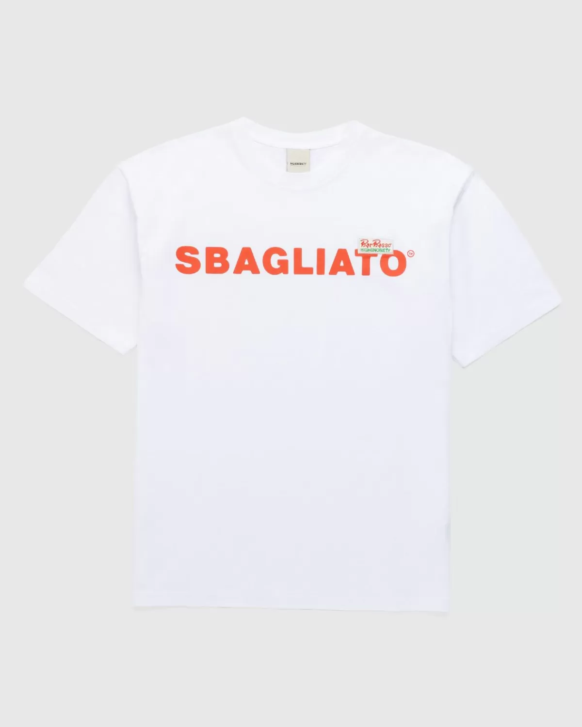 Männer Bar Basso X Highsnobiety Sbagliato T-Shirt Weis