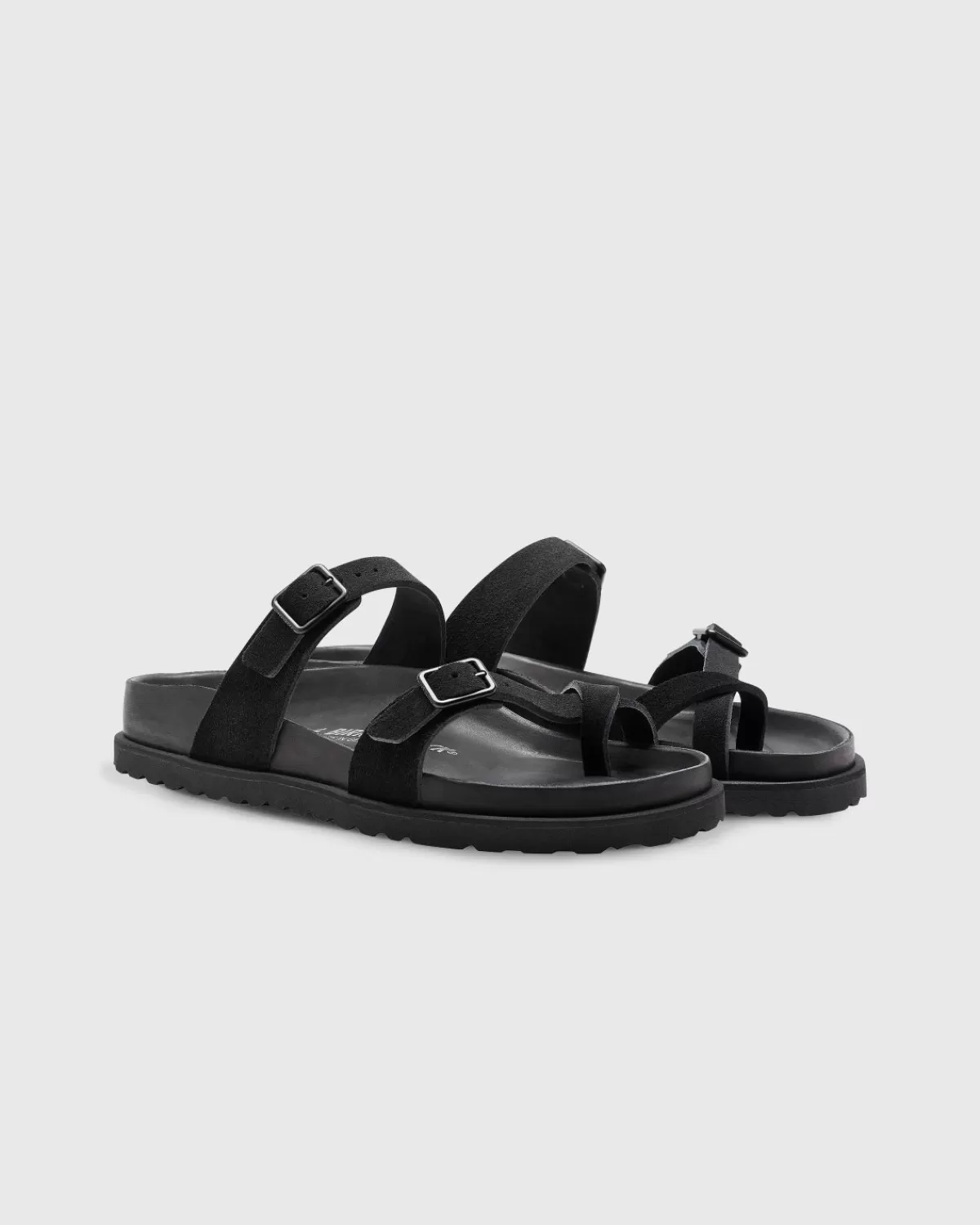 Männer Birkenstock Mayari Wildleder Schwarz