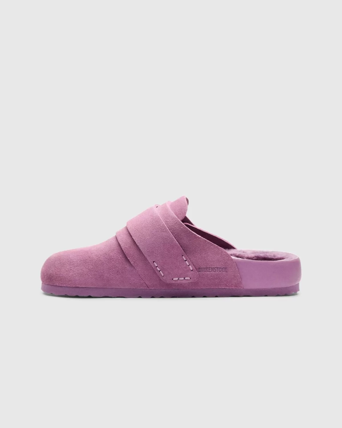 Männer Birkenstock X Tekla Shearling Nagoya Mauve/Lila