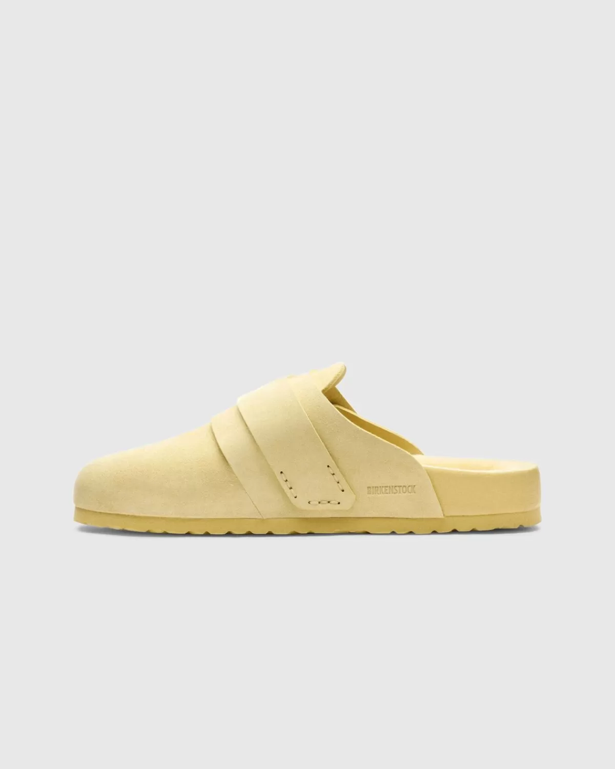 Männer Birkenstock X Tekla Shearling Nagoya Straw/Blassgelb