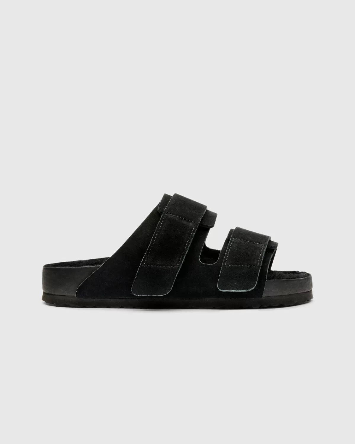 Männer Birkenstock X Tekla Shearling Uji Slate/Schwarz