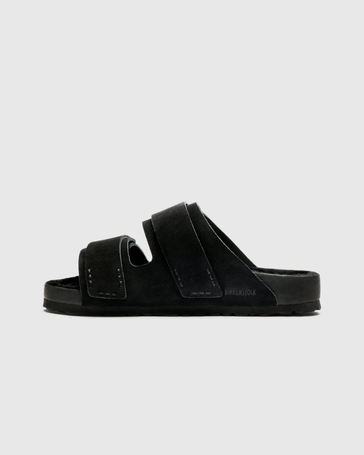 Männer Birkenstock X Tekla Shearling Uji Slate/Schwarz