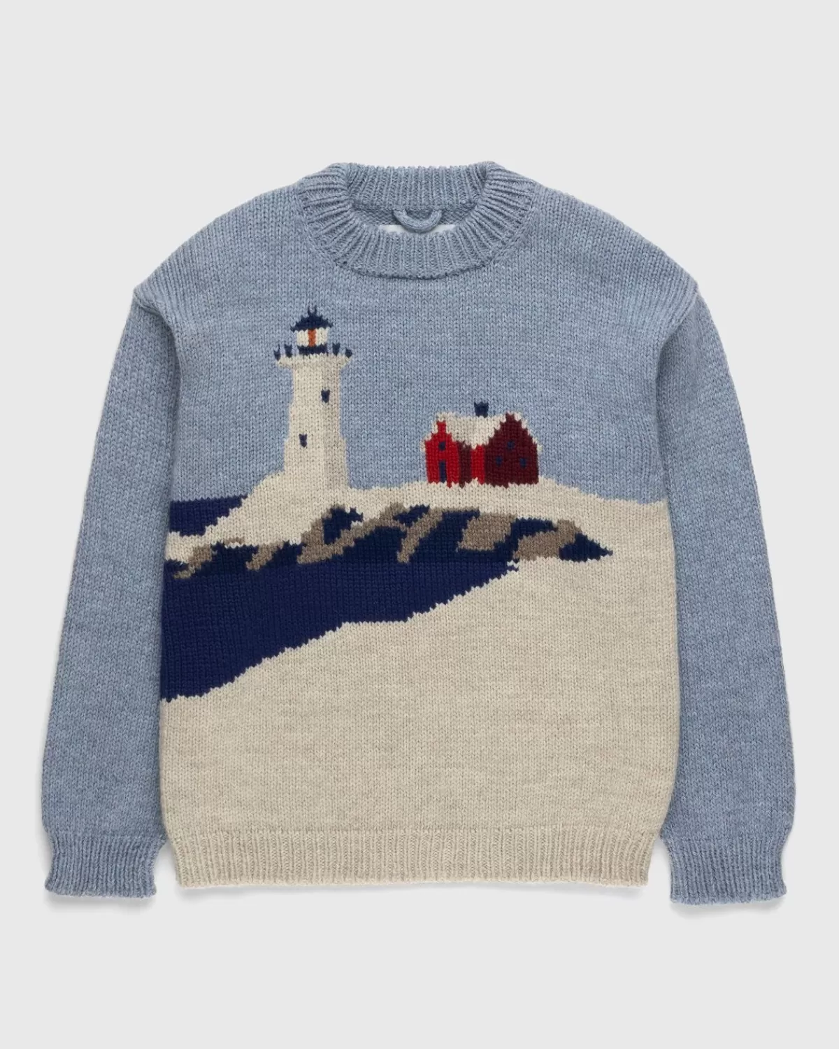 Highland Lighthouse Pullover Multi>Bode Discount